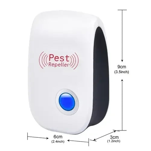 Repelente Ultrasónico de Plagas Pro - Hogar Libre de Insectos