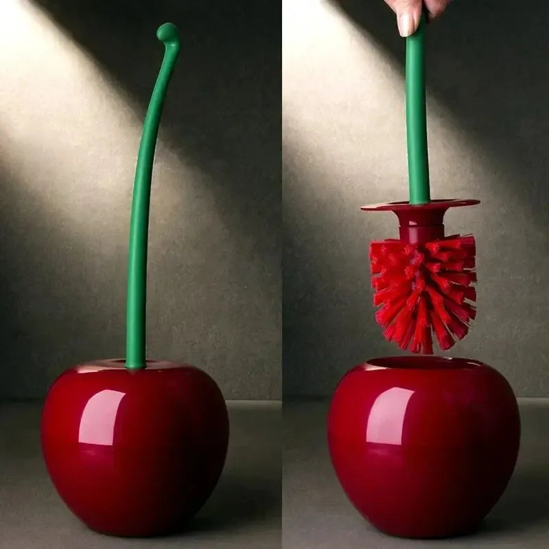 Cepillo de Baño Creativo Forma de Cereza – Diseño Único y Divertido