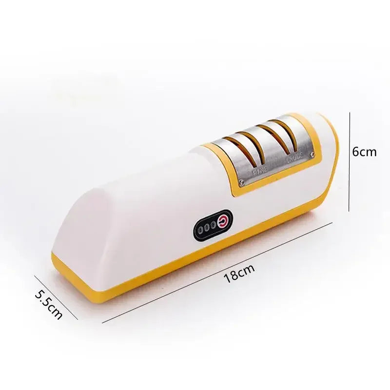Afilador de Cuchillos Eléctrico Profesional – 4 Etapas de Precisión y Motor de Alto Rendimiento