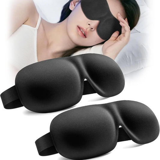 Antifaz para Dormir 3D de Memory Foam – Bloqueo Total de Luz y Confort Premium