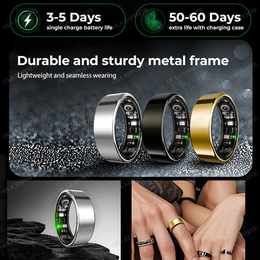 Anillo Inteligente R09 - Monitor de Salud y Sueño