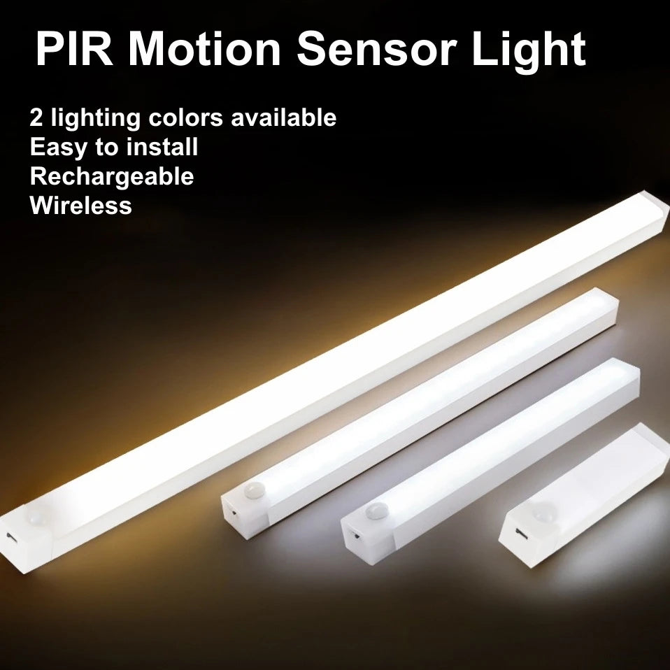 Barra LED con Sensor de Movimiento - Iluminación Automática