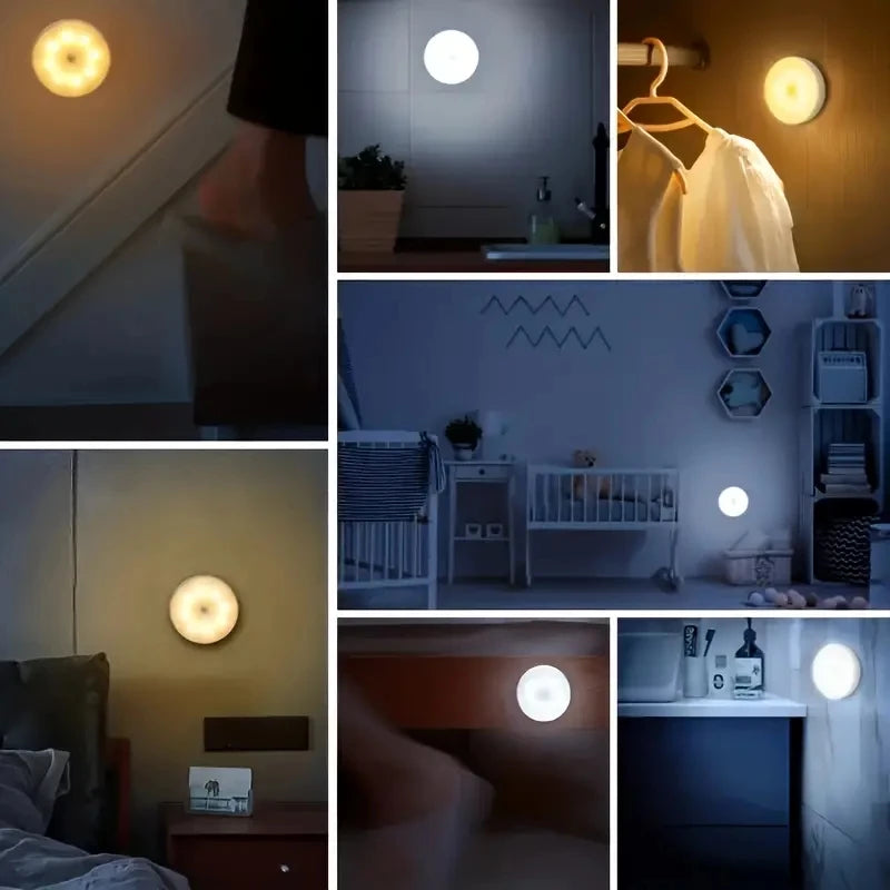 Lámpara LED con Sensor de Movimiento - Iluminación Inteligente Sin Cables