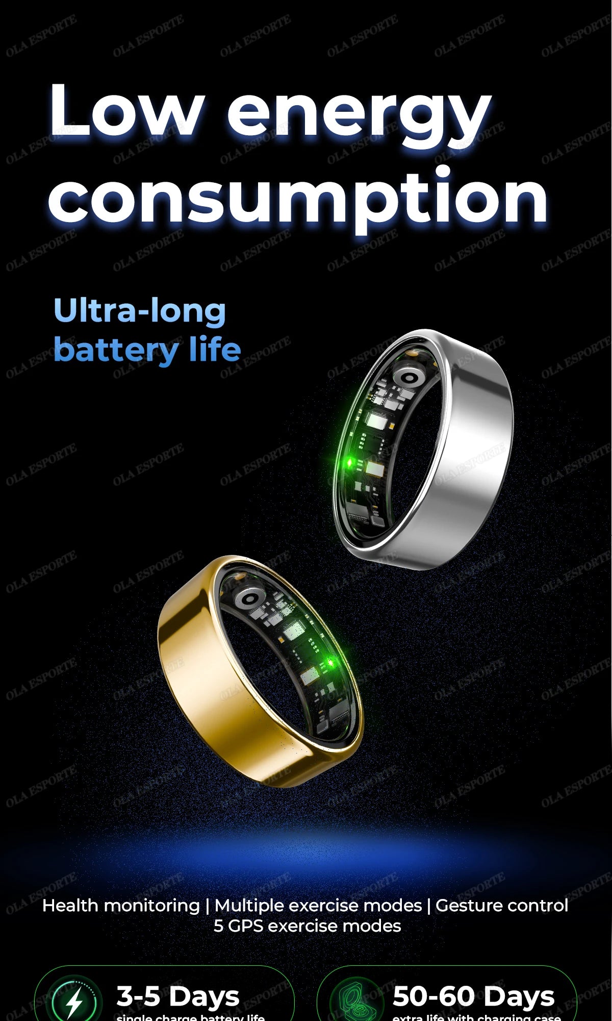 Anillo Inteligente R09 - Monitor de Salud y Sueño
