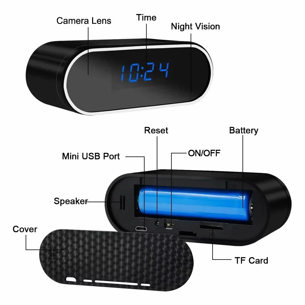 Mini Cámara WiFi 4K - Vigilancia Inteligente Pro