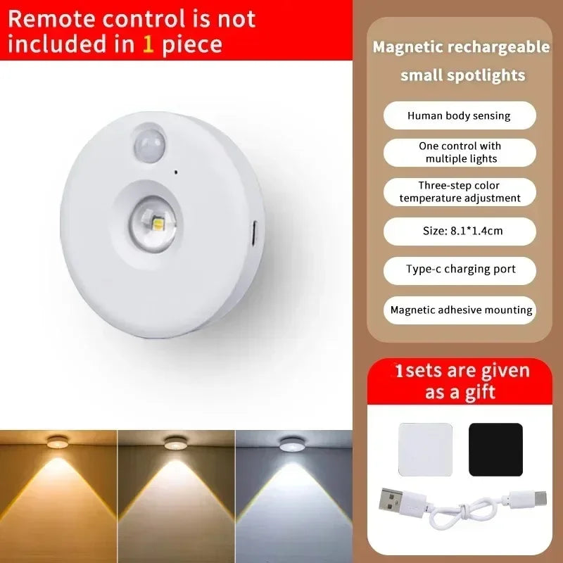 Luces LED con Sensor de Movimiento (Recargables)