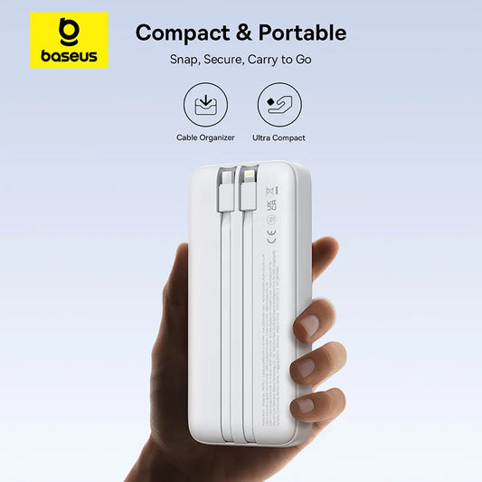 Batería Externa 20,000 mAh Carga Rápida
