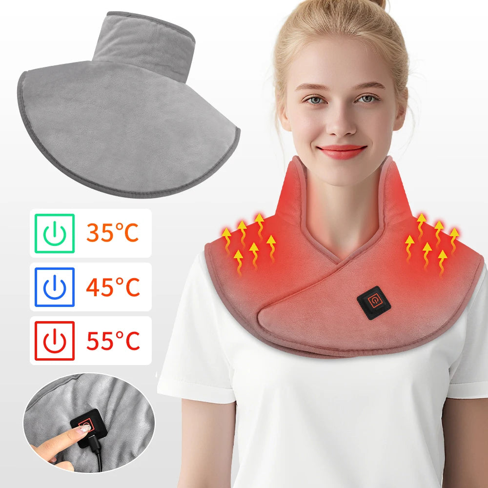 Chal Térmico Cervical - Alivio de Hombros y Cuello