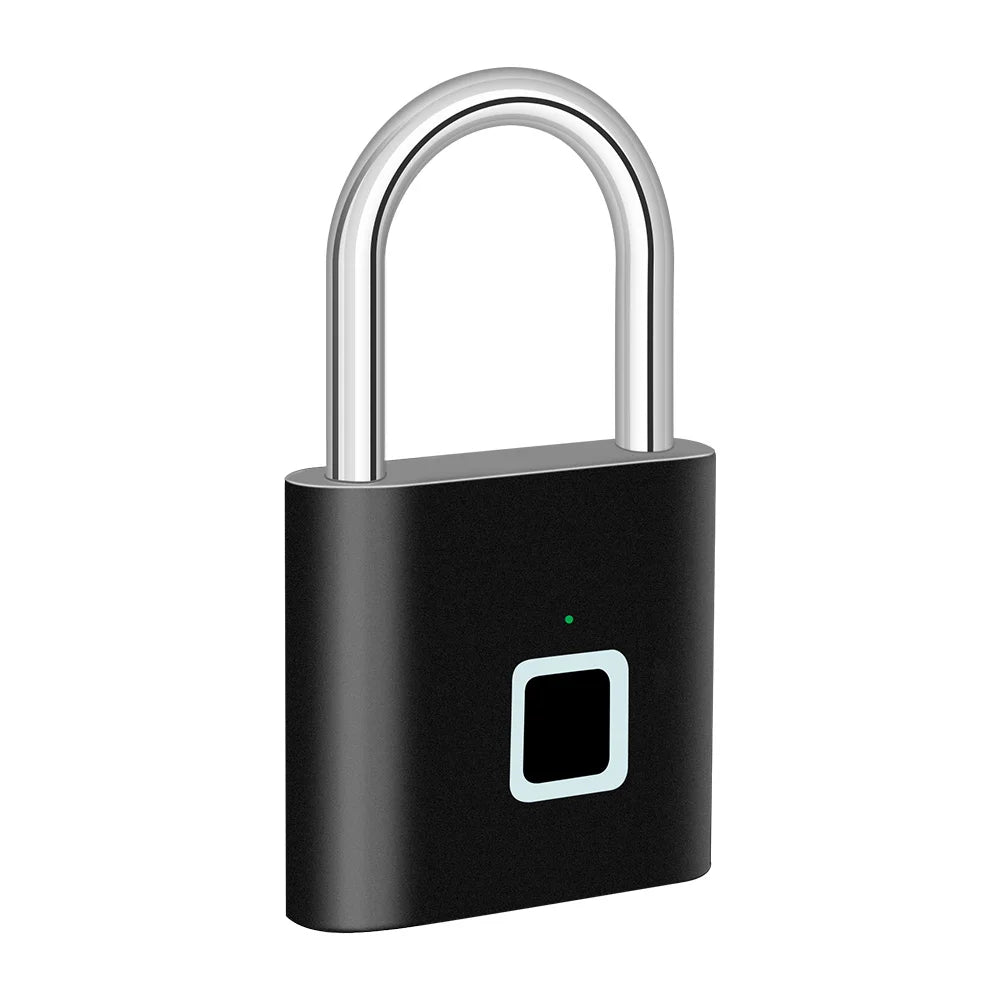 Candado Inteligente de Huella Digital – Seguridad Biométrica Sin Llaves y Recargable