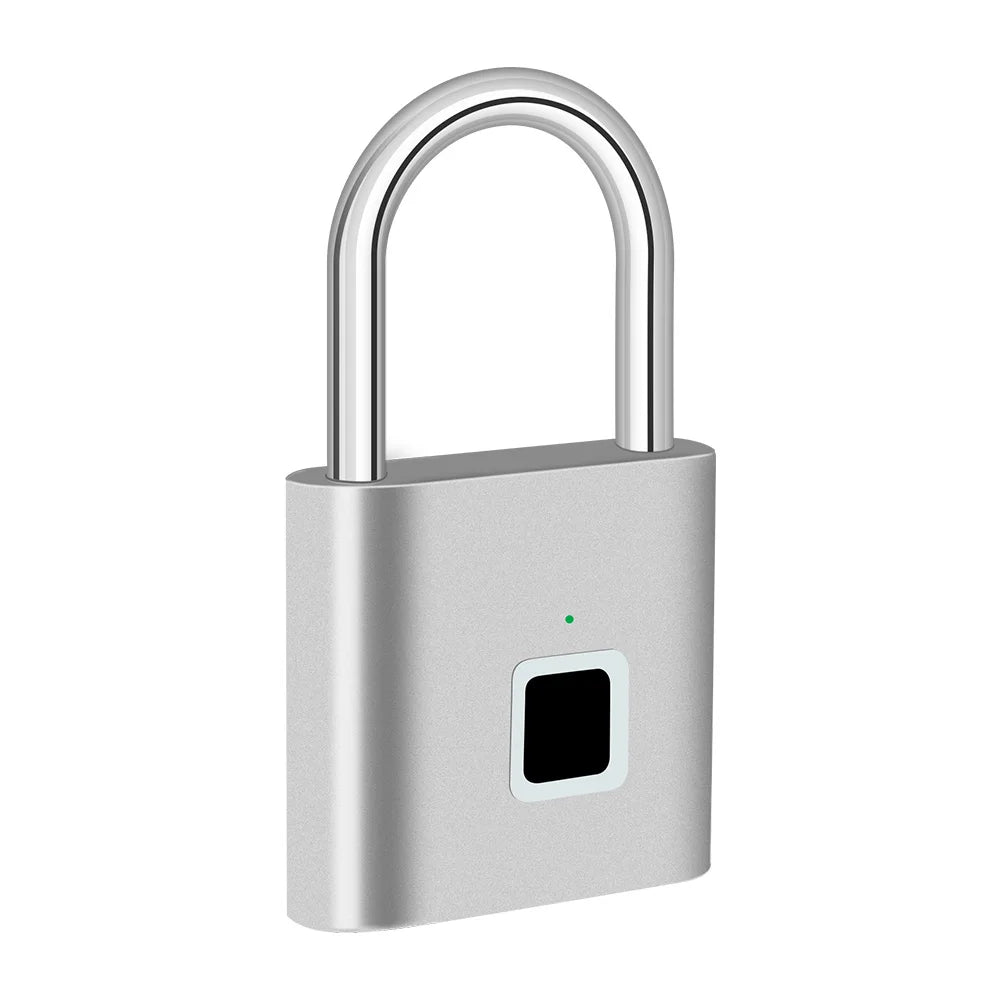 Candado Inteligente de Huella Digital – Seguridad Biométrica Sin Llaves y Recargable