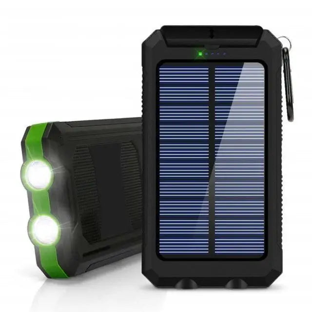 Cargador Solar 80,000 mAh - Energía Infinita Todo Terreno