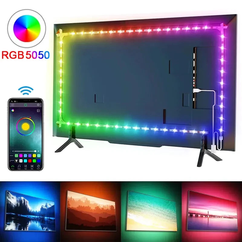 Tira LED RGB Inteligente - Ambientación Gaming
