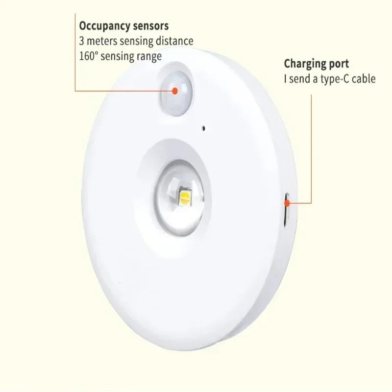 Luces LED con Sensor de Movimiento (Recargables)