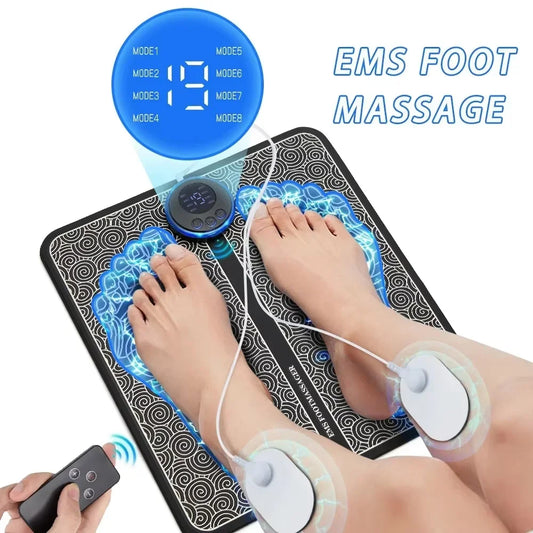 Tapete Masajeador de Pies EMS - Circulación y Relax