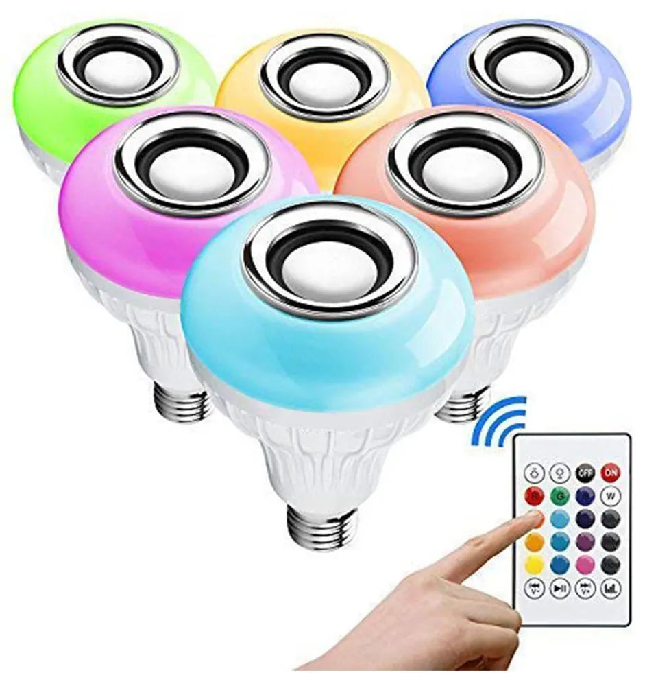Bombilla LED con Altavoz Bluetooth