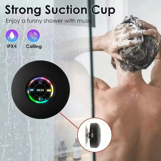 Altavoz Bluetooth Waterproof con Luz LED