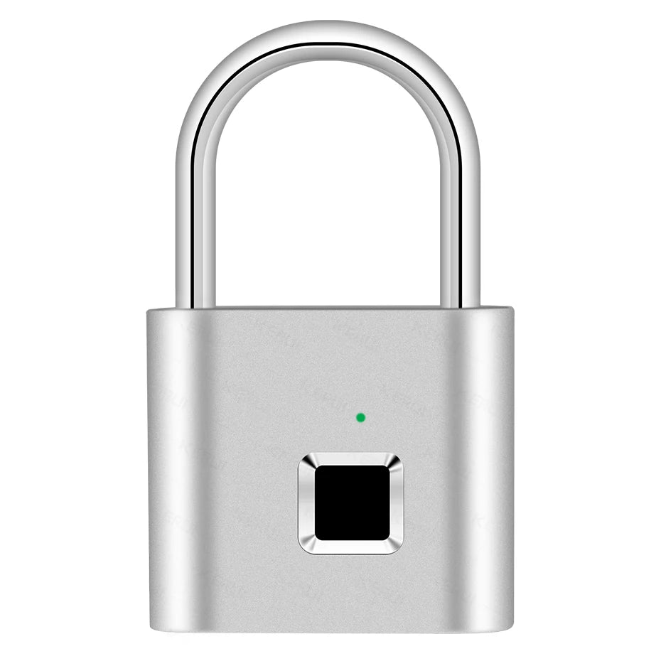 Candado Inteligente de Huella Digital – Seguridad Biométrica Sin Llaves y Recargable