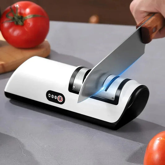 Afilador de Cuchillos Eléctrico Profesional – 4 Etapas de Precisión y Motor de Alto Rendimiento