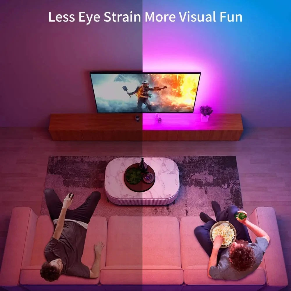 Tira LED RGB Inteligente - Ambientación Gaming