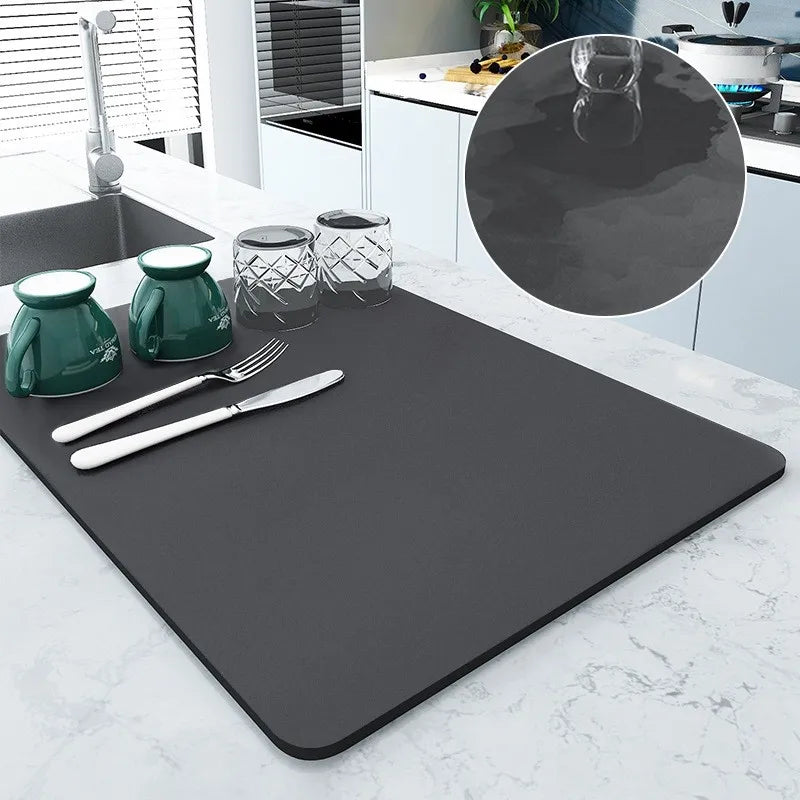 Alfombrilla de cocina grande superabsorbente