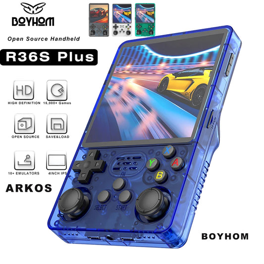 Consola Retro R36S Plus - 15,000+ Juegos Clásicos
