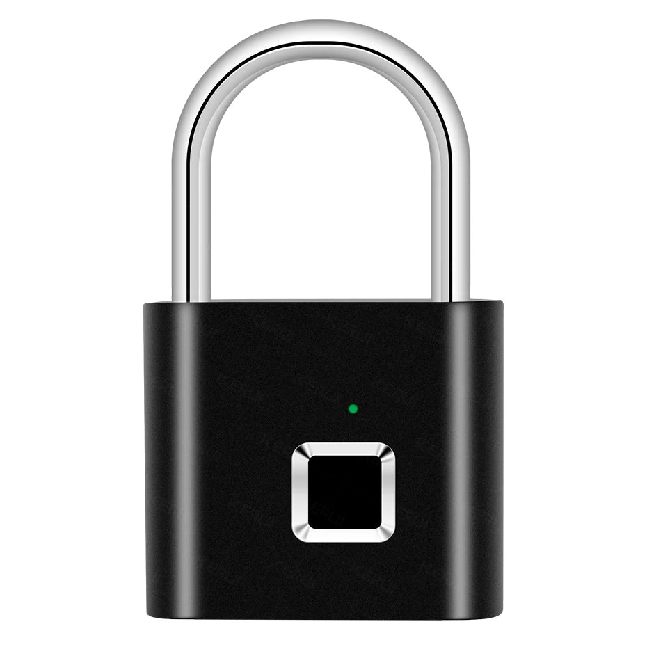 Candado Inteligente de Huella Digital – Seguridad Biométrica Sin Llaves y Recargable