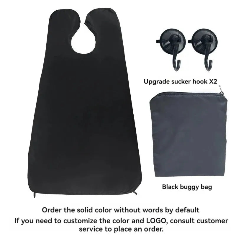 Babero de peluquería con ventosa