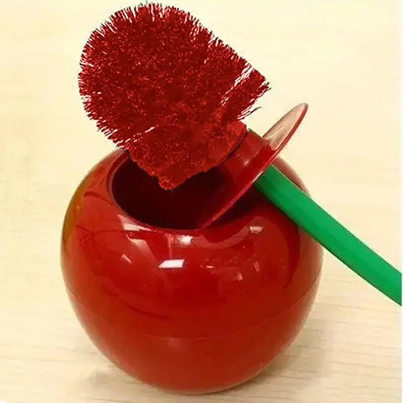 Cepillo de Baño Creativo Forma de Cereza – Diseño Único y Divertido
