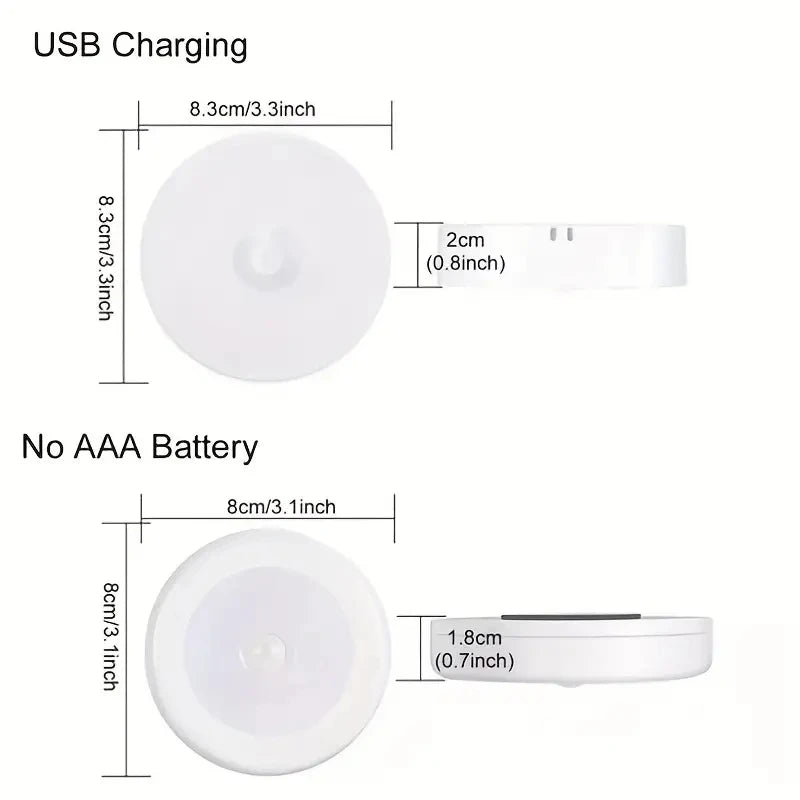 Lámpara LED con Sensor de Movimiento - Iluminación Inteligente Sin Cables