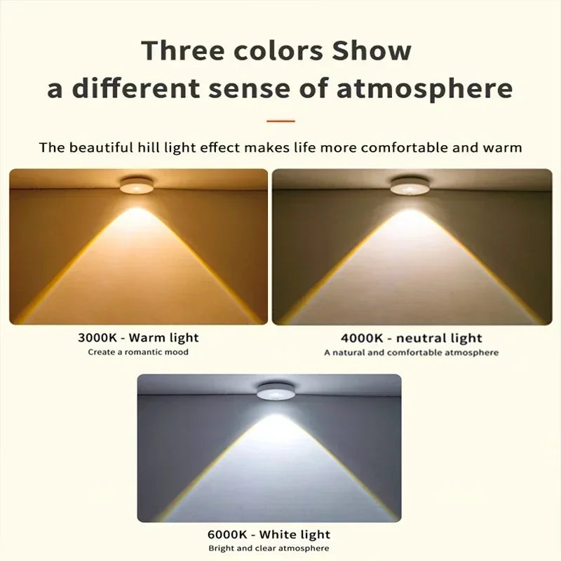 Luces LED con Sensor de Movimiento (Recargables)