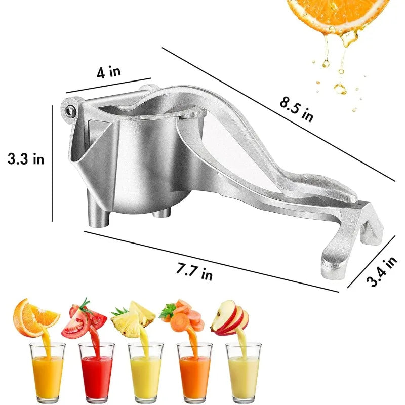 Exprimidor Manual Premium – Extractor de Jugos de Aleación de Uso Rudo