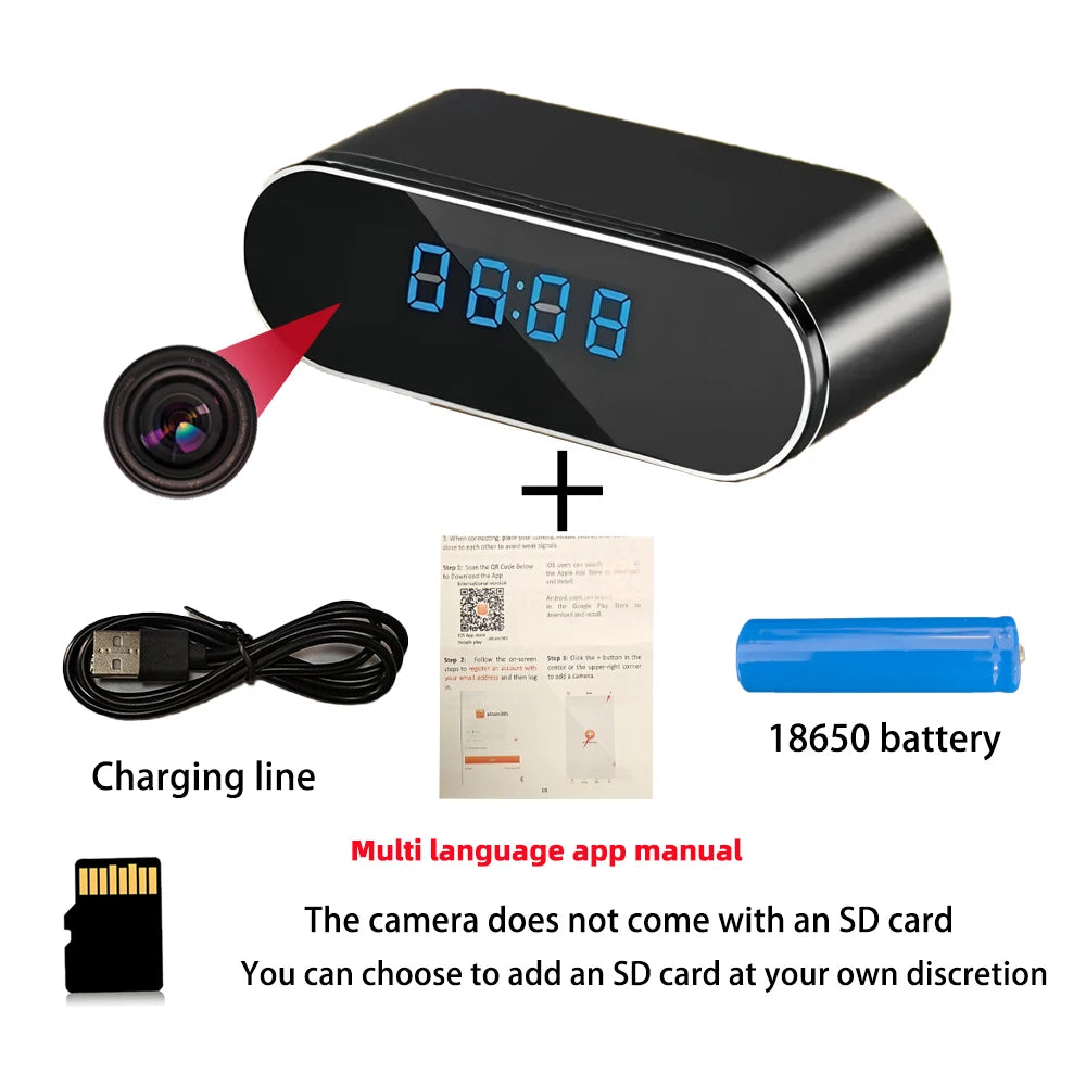Mini Cámara WiFi 4K - Vigilancia Inteligente Pro