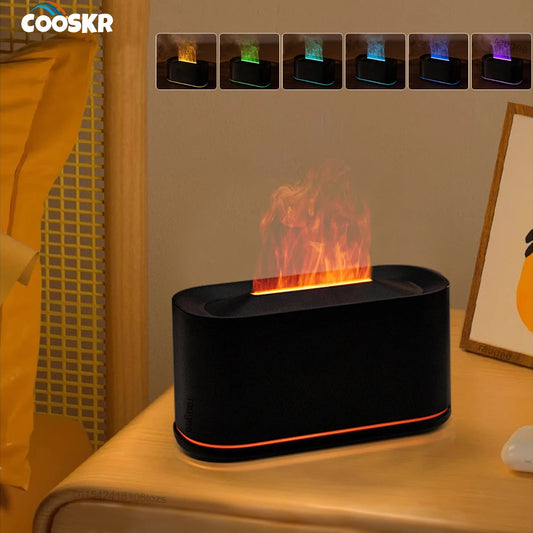 Humidificador de Llama Zen - Efecto Fuego y Aroma