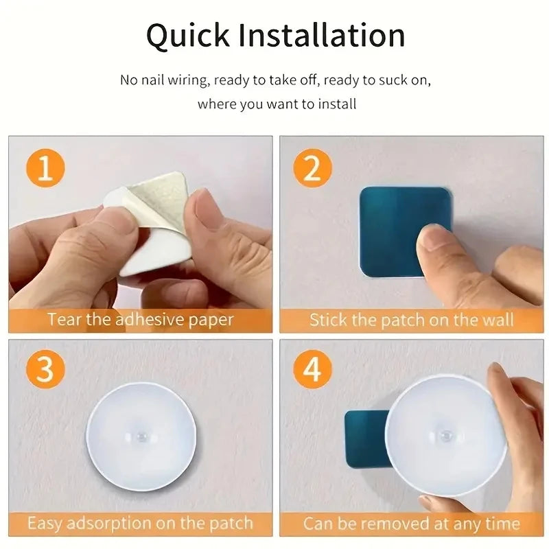 Lámpara LED con Sensor de Movimiento - Iluminación Inteligente Sin Cables