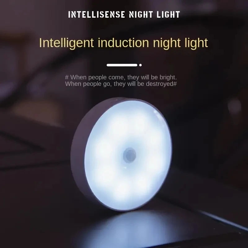 Lámpara LED con Sensor de Movimiento - Iluminación Inteligente Sin Cables