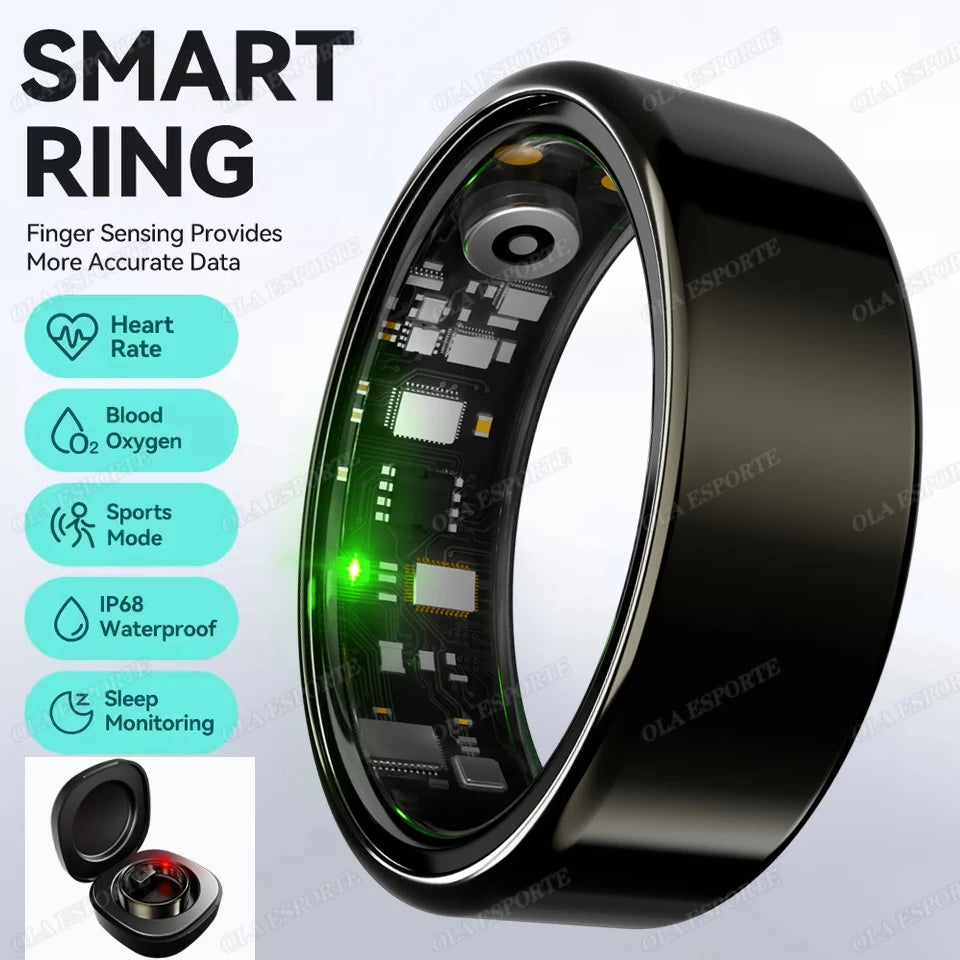 Anillo Inteligente R09 - Monitor de Salud y Sueño