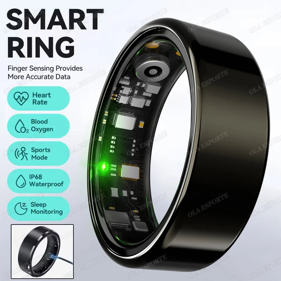 Anillo Inteligente R09 - Monitor de Salud y Sueño