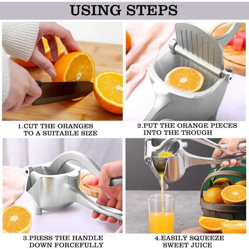 Exprimidor Manual Premium – Extractor de Jugos de Aleación de Uso Rudo