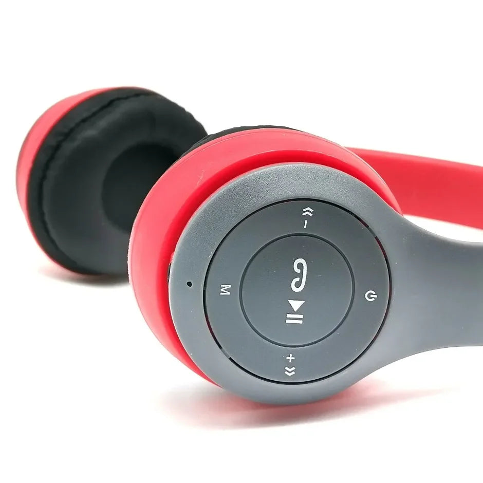 Audífonos Inalámbricos P47 – Bluetooth 5.0 con Radio FM y Ranura SD