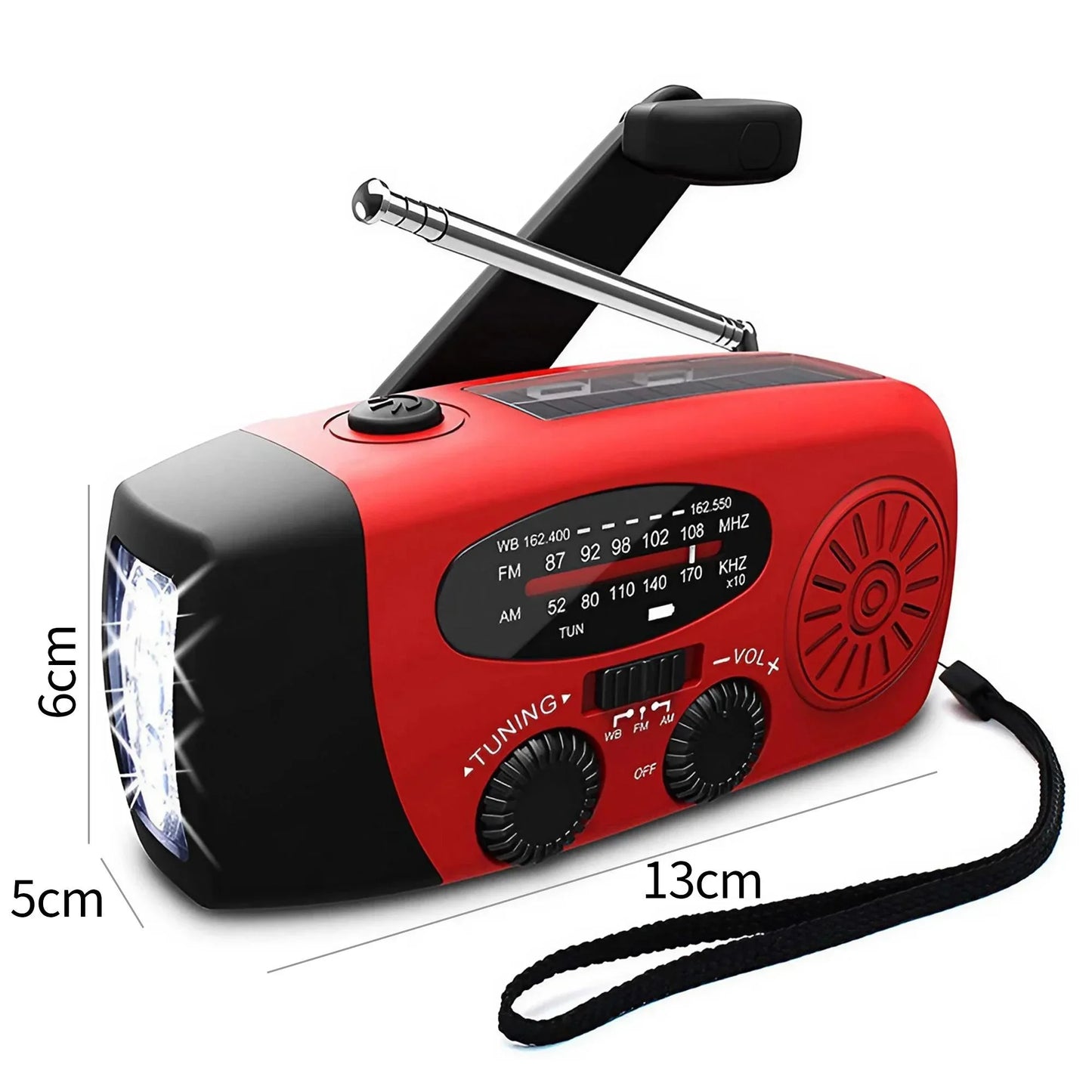 Radio Digital Portátil Hi-Fi - Sonido Potente y Batería Recargable
