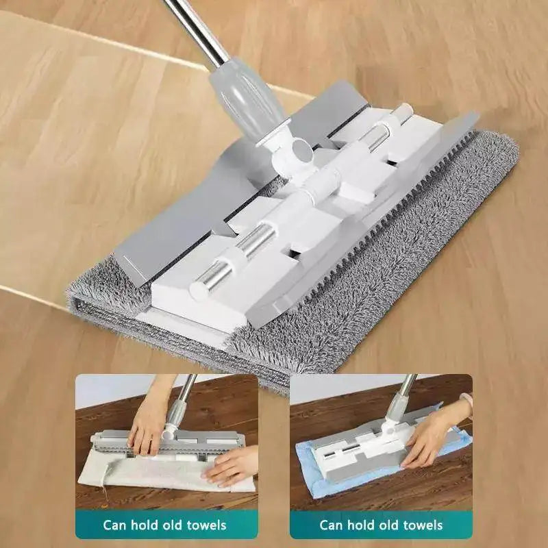 Mopa Inteligente 360° con Sistema de Clip – Limpieza Electrostática y Versátil