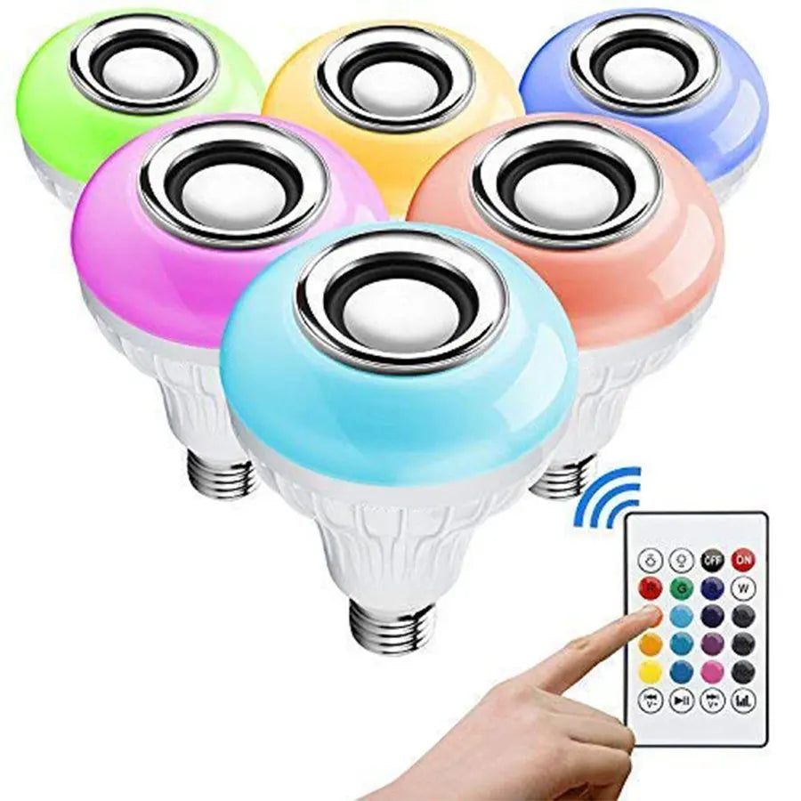 Bombilla LED con Altavoz Bluetooth