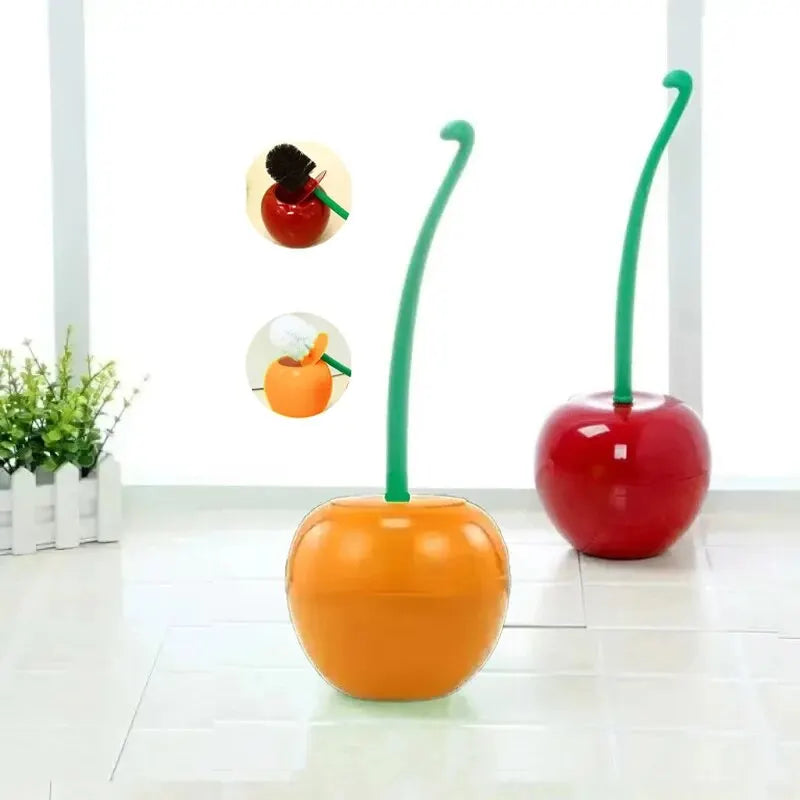Cepillo de Baño Creativo Forma de Cereza – Diseño Único y Divertido