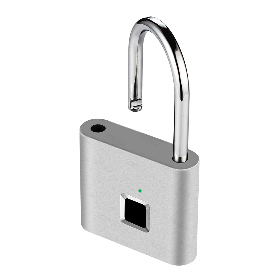 Candado Inteligente de Huella Digital – Seguridad Biométrica Sin Llaves y Recargable