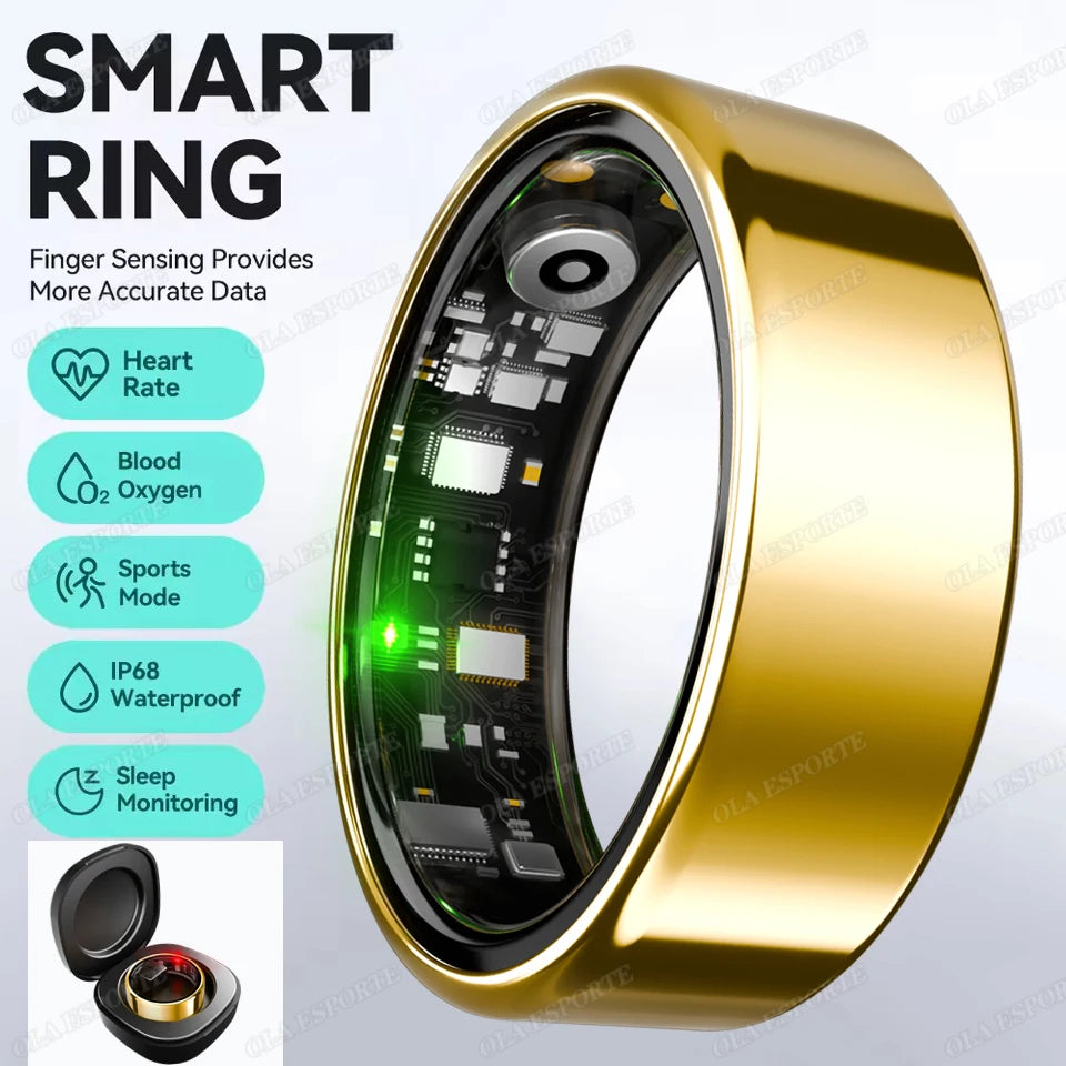Anillo Inteligente R09 - Monitor de Salud y Sueño