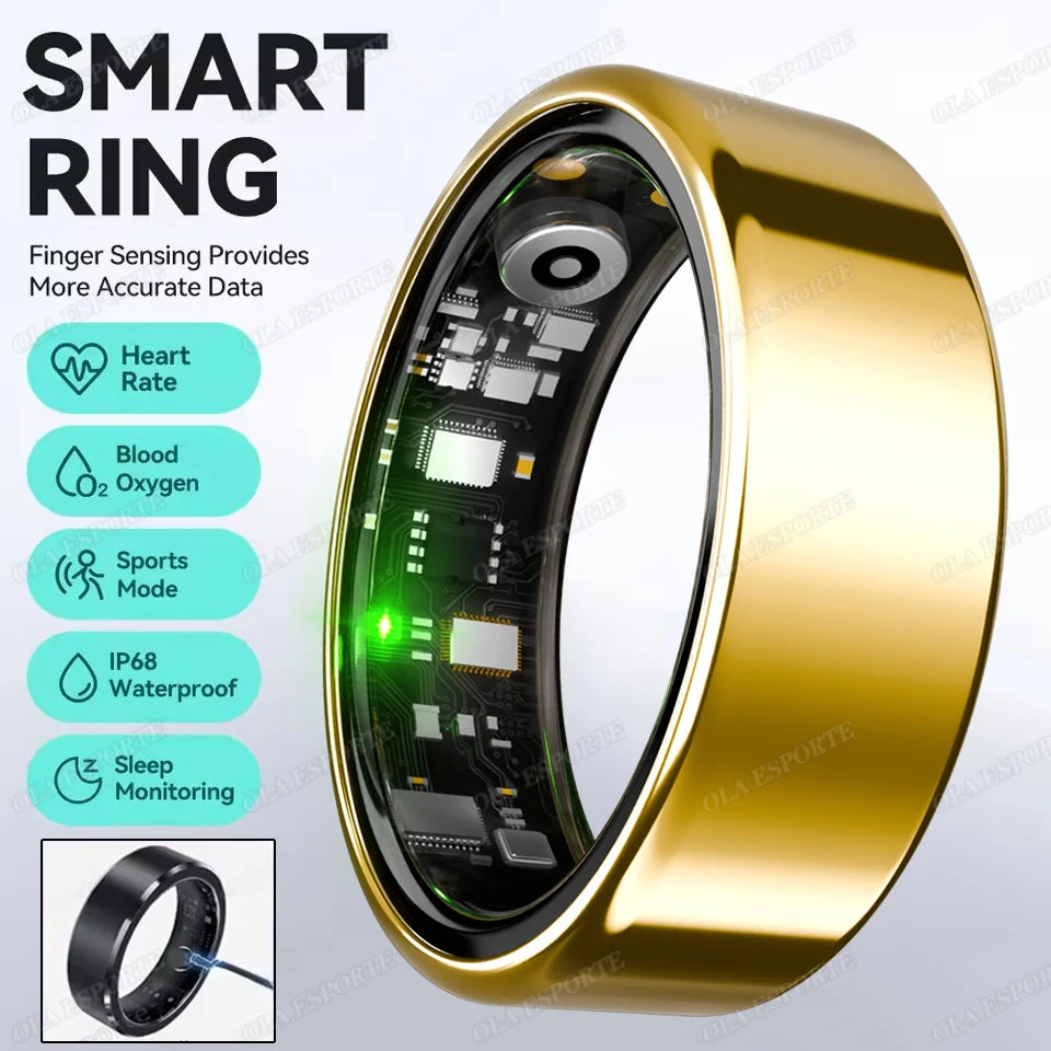 Anillo Inteligente R09 - Monitor de Salud y Sueño