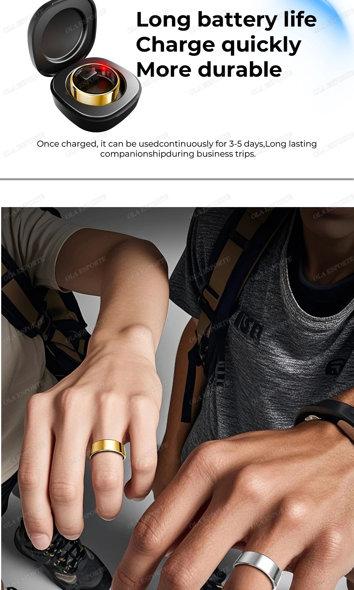 Anillo Inteligente R09 - Monitor de Salud y Sueño