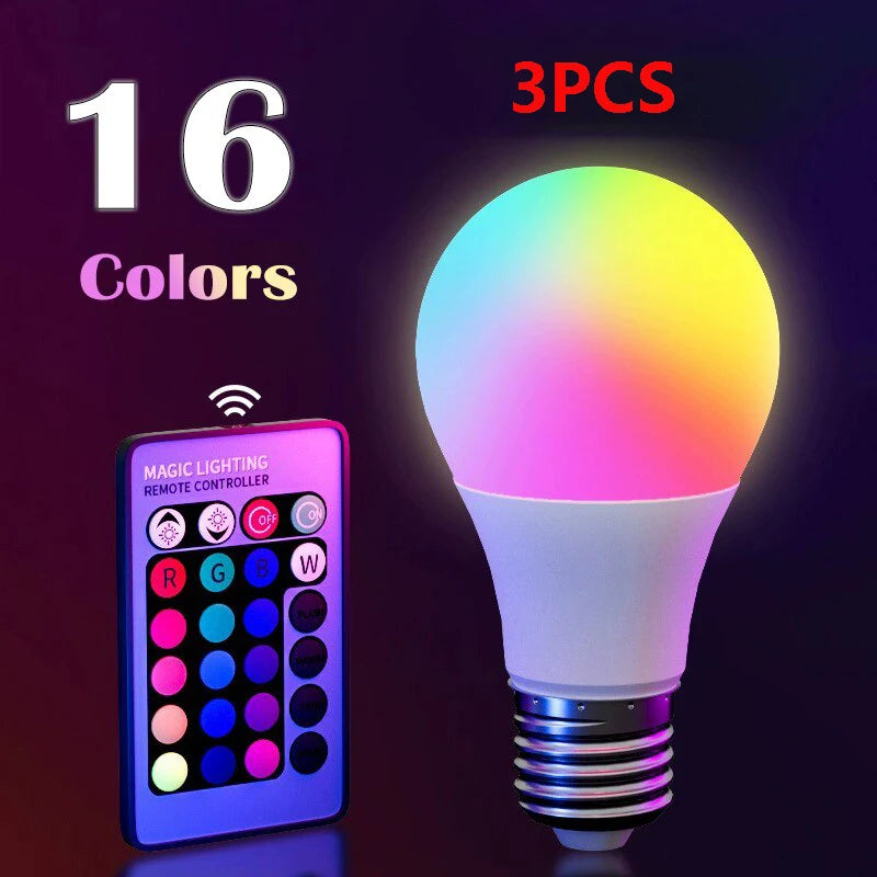 Foco Inteligente RGB - Control por App y Voz