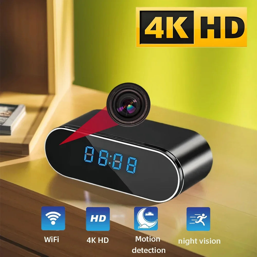Mini Cámara WiFi 4K - Vigilancia Inteligente Pro