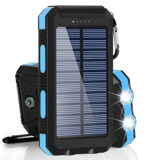 Cargador Solar 80,000 mAh - Energía Infinita Todo Terreno